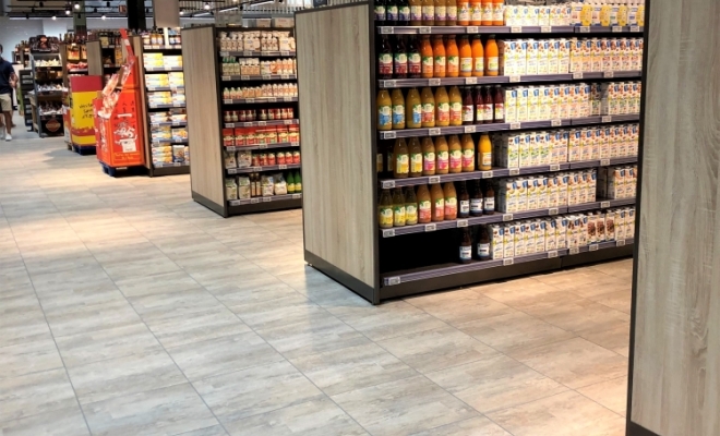 Supermarché dans l'Hérault