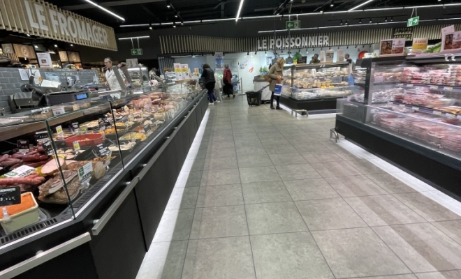 Supermarché dans l'Hérault